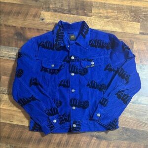 ALIFE x Lee 20th Anniversary "Bittersweet" Corduroy Trucker Jacket - Blue